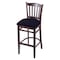 Holland Bar Stool Co 25" Counter Stool, Dark Cherry Finish, Canter Twilight Seat 312025DC002 - alternate 1